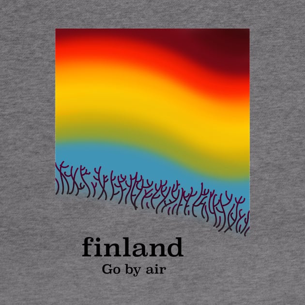 Finland Travel poster by nickemporium1